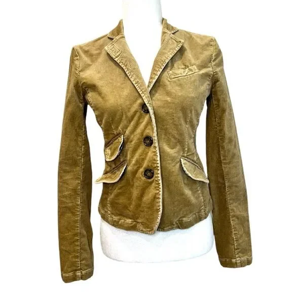 AMERICAN EAGLE OUTFITTERS Corduroy Jacket Size Small - Picture 1 of 11